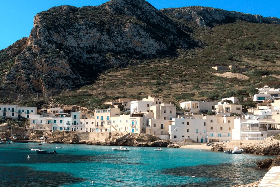 From Trapani: Favignana and Levanzo Egadi Island Day Cruise - Cala Minnola, Panelle, and the Prosecco Finish