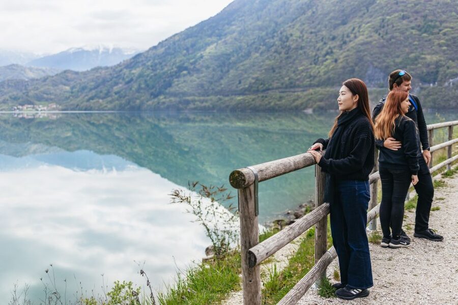 From Venice: Cortina and Dolomites Mountains Day Trip - Lake Auronzo and the mountain road