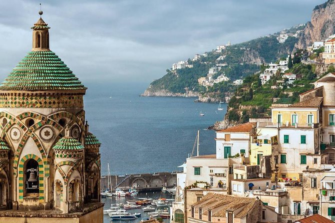 Full-day Sorrento, Amalfi Coast, Pompeii from Naples or Salerno - Leaving Naples in an air-conditioned minivan
