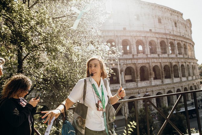 Gladiator’s Gate: Special Access Colosseum Tour with Arena Floor - A guide makes the Forum readable