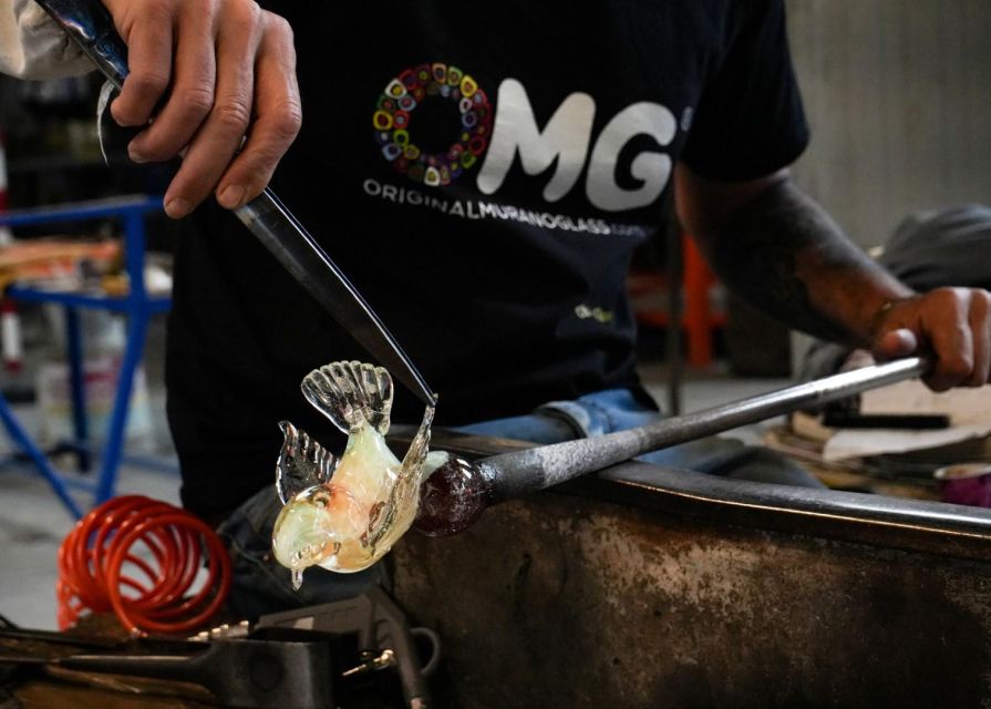 Glass Blowing Show Visit Murano Glass Factory & Showroom OMG - Arriving at the Original Murano Glass OMG furnace