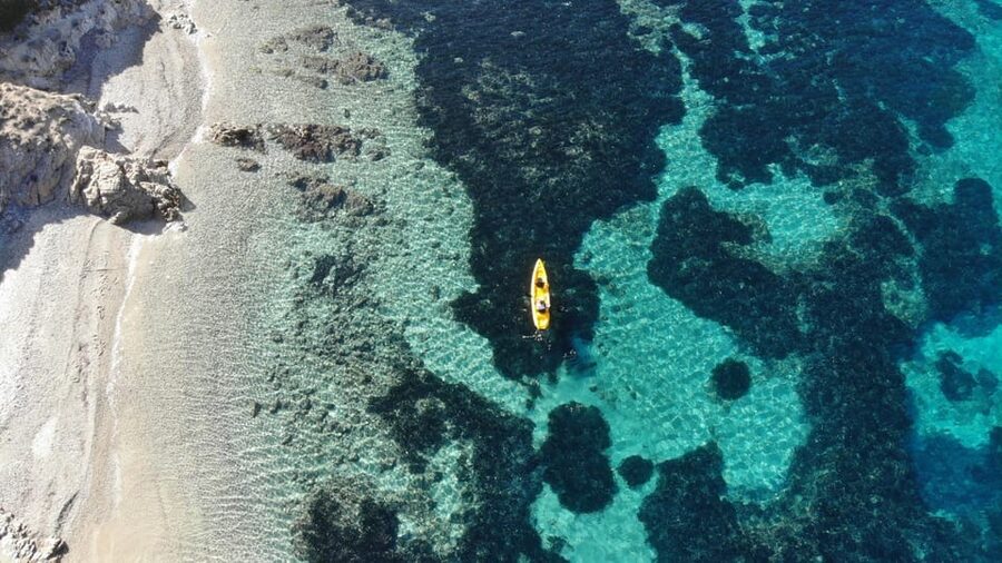 Golfo Aranci: Small group Kayak tour with Aperitif &dolphins - Paddling along Golfo Aranci