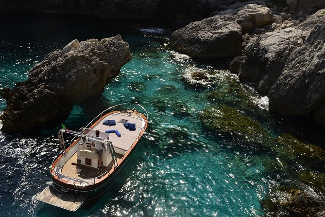 Half day tour of Capri by private boat - The Blue Grotto: famous, beautiful, and slow