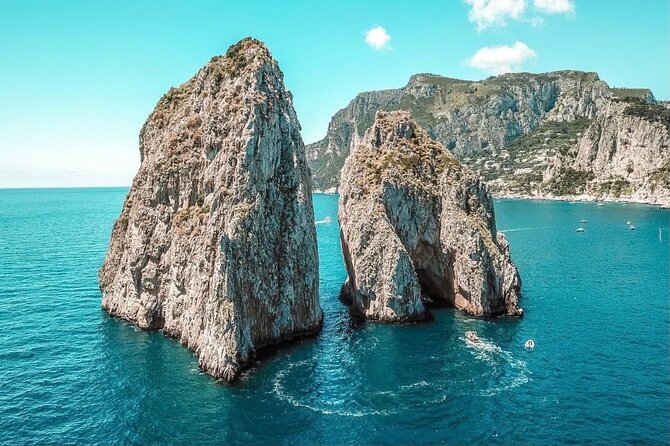 Half day tour of Capri by private boat - The Faraglioni and Capri’s signature photo