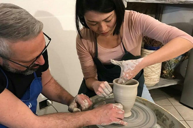 Handmade Tuscan Ceramics Masterclass in Montelupo - Inside the working ceramics factory