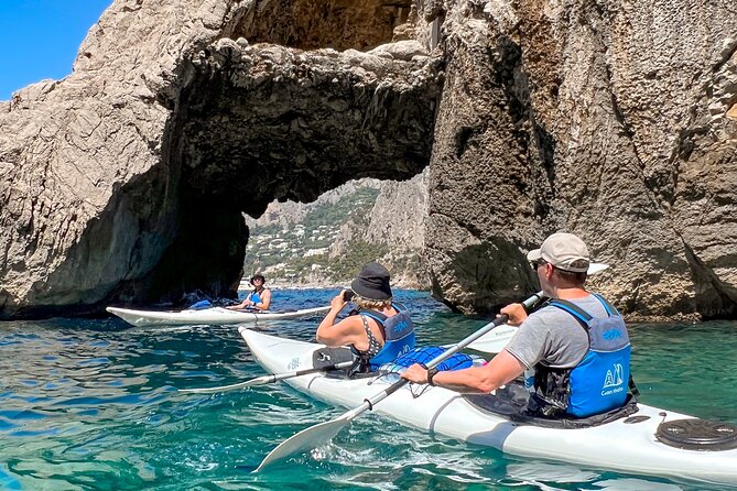 Kayak tour in Capri between caves and beaches. Photos included. - My verdict on the caves, swimming, and photos
