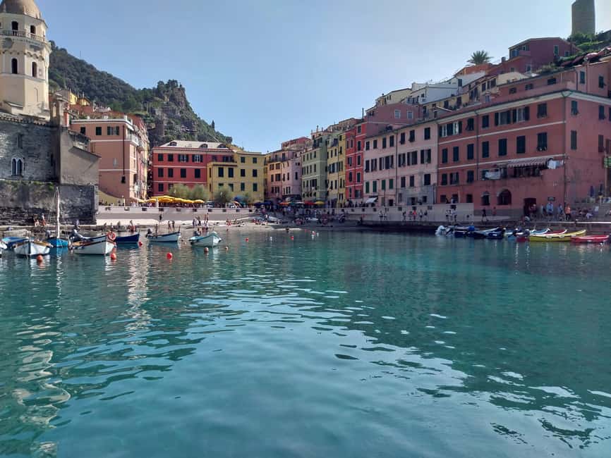 La Spezia : Morning or Sunset Cinque Terre Tour & Aperitif - From La Spezia or Porto Venere to Palmaria Island