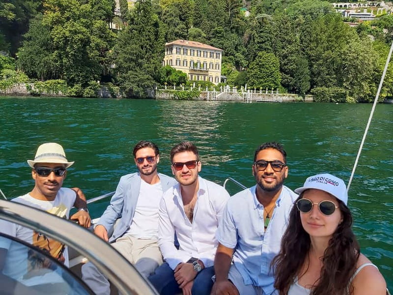 Lake Como: 2h Shared Boat Tour with Wine Tasting - Moltrasio and the villas of the western shore