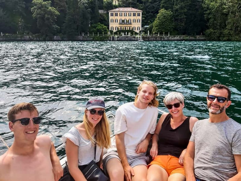Lake Como: 2h Shared Boat Tour with Wine Tasting - Blevio, Mandarin Oriental, and the return to Como