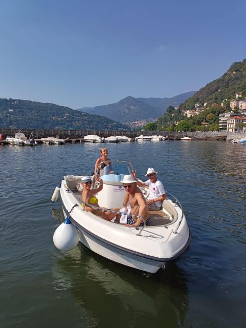 Lake Como: 3-Hour Boat Rental - Meeting the instructor beside Como’s lakefront