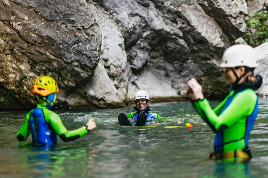 Lake Garda: Family Friendly Canyoning Tour - Meeting in Campione del Garda
