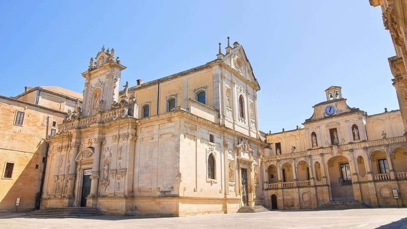 Lecce: Baroque Architecture and Underground Walking Tour - Santa Croce and Lecce’s carved stone
