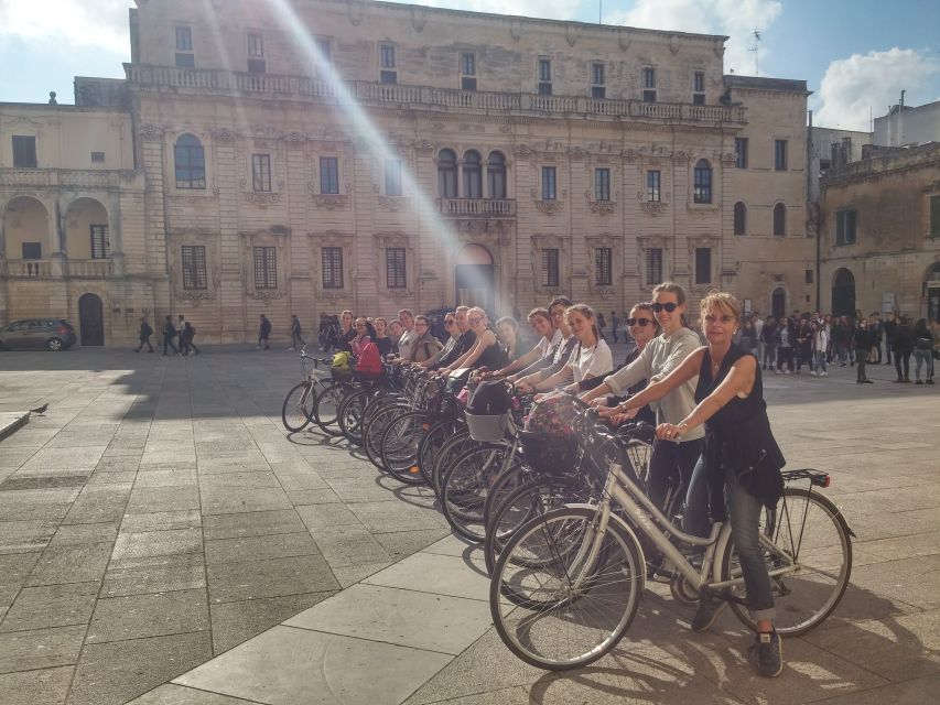Lecce: City Highlights Guided Tour by Bike - Bikes, safety, and physical comfort