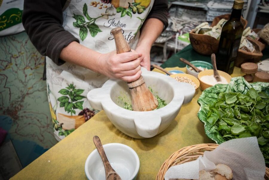 Levanto: Pesto-Making Class - Why pesto makes sense in Levanto