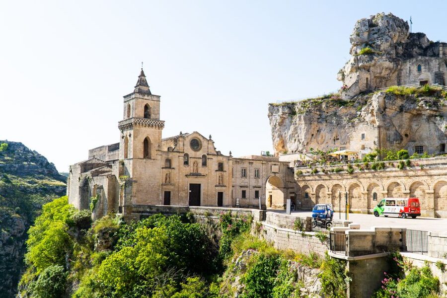 Matera: Open Top Bus Tour with Entrance to Casa Grotta - Via Madonna delle Virtù, Porta Pistola, and the Gravina