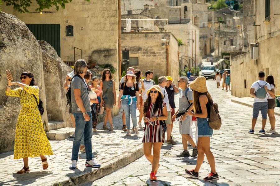 Matera: Sassi Tour with Cave House and Rupestrian Church - Entering the Rupestrian Church of Sant’Antonio Abate