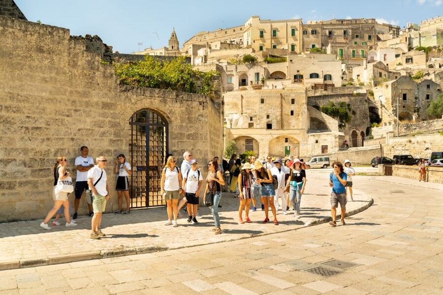 Matera: Sassi Tour with Cave House and Rupestrian Church - Via Fiorentini and the two Sassi districts