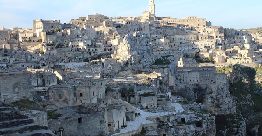 Matera: Sassi Tour with Entry to Rock Houses and Churches - Piazza Duomo and the cathedral from outside