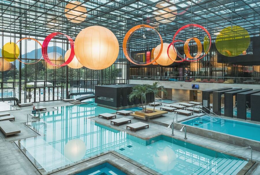 Merano: Terme Merano Pools Entry Ticket - Families, couples, and solo visitors
