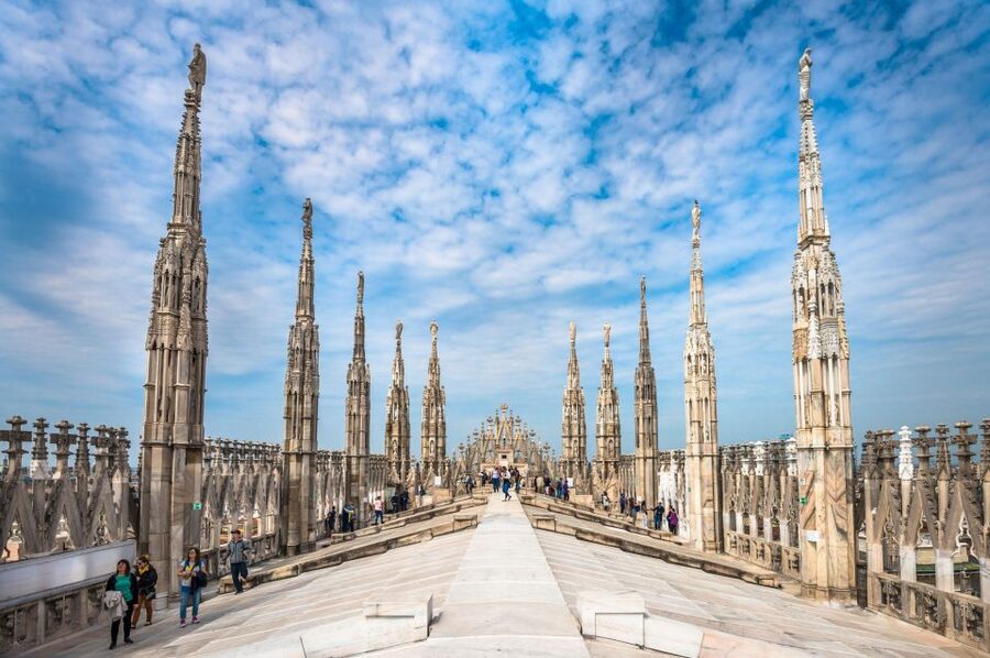 Milan: Cathedral and Terraces Guided Tour with Tickets - From La Scala to Milan’s cultural center