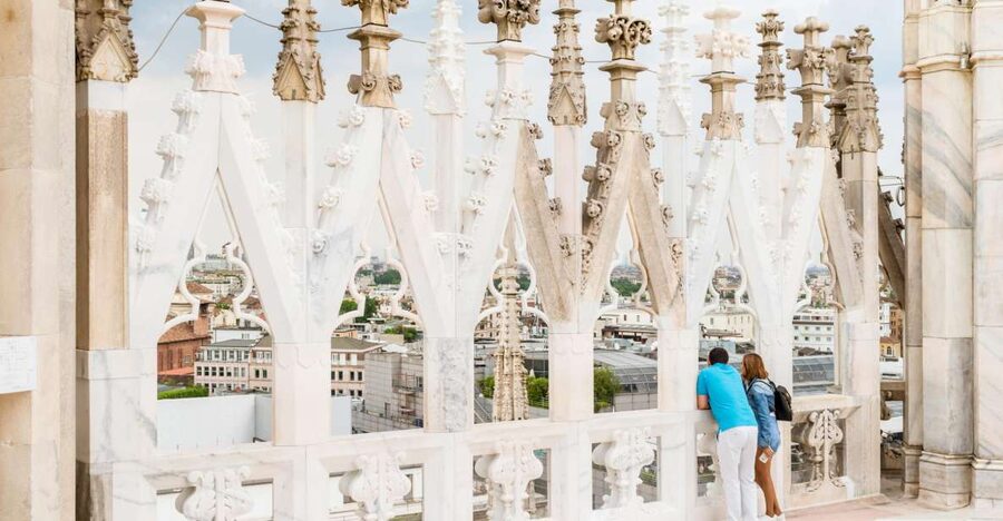 Milan Cathedral: Duomo Terraces Ticket (No Church Access) - Reaching the roof by 250 stairs