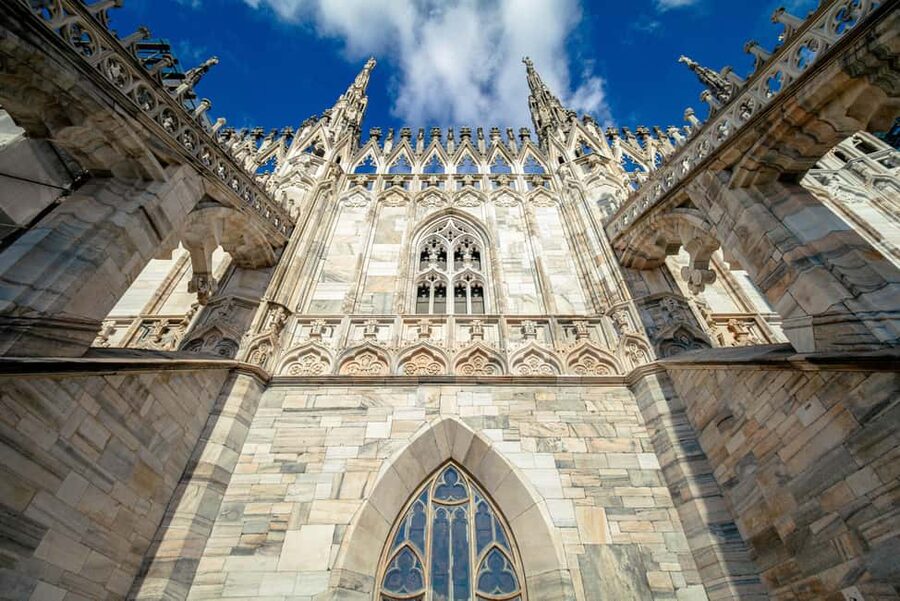 Milan Duomo Cathedral and Rooftop Terrace Guided Tour - Milan from the rooftop