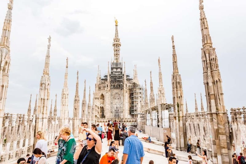 Milan Duomo Rooftops Tour + Optional Hop-on-Hop-off ticket - Meeting beside 12OZ Coffee Joint