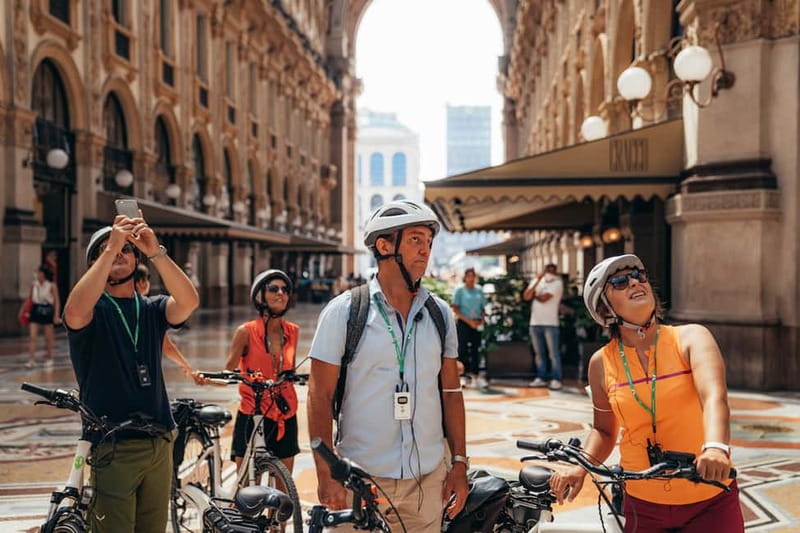 Milan: Highlights and Hidden Gems E-Bike Tour - Sforzesco Castle and Sempione Park