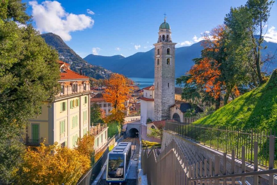 Milan:Lake Como, Lugano & Bellagio Day-Trip with Boat Cruise - Como: Cathedral, Piazza Volta, and a short lakeside walk