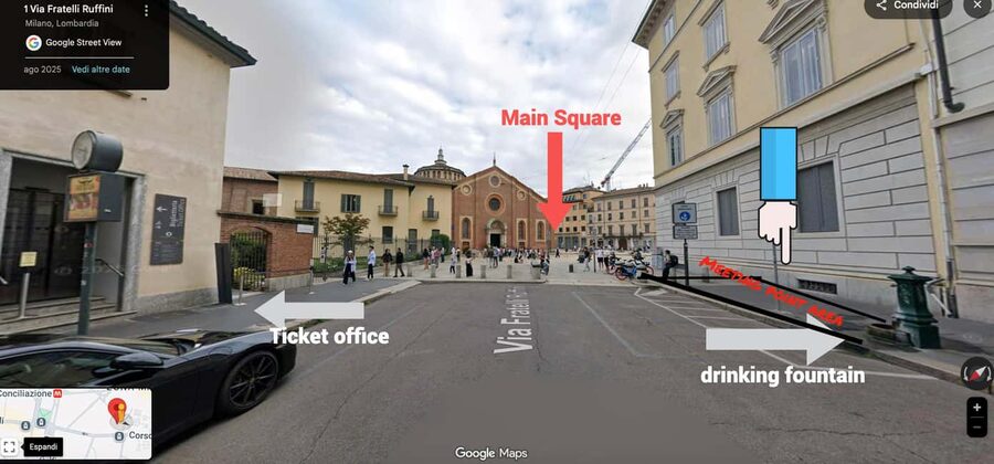 Milan: Last Supper Guided Tour and Entry Ticket - The approach to Santa Maria delle Grazie