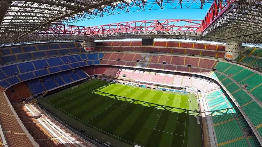 Milan: San Siro Stadium Entry Ticket and Optional Bus Ticket - The stadium shop and official club gear