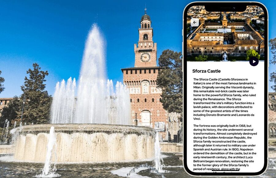 Milan: Sforza Castle Entry Ticket with Digital Audio Guide - Courtyards and fortress walls: the free part is still worthwhile