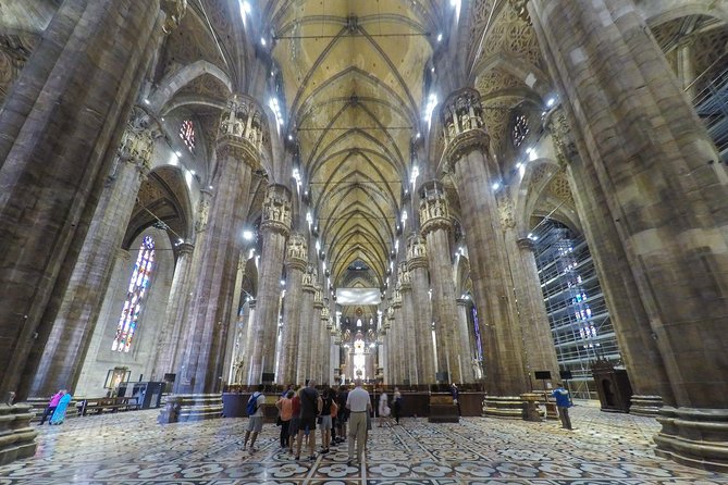 Milan Super Saver: Skip-the-Line Duomo and Rooftop Guided Tour - Riding the Lift to the Rooftop Terraces