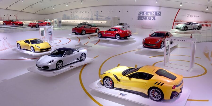 Modena: Enzo Ferrari Museum Entrance Ticket - The yellow building sets the tone