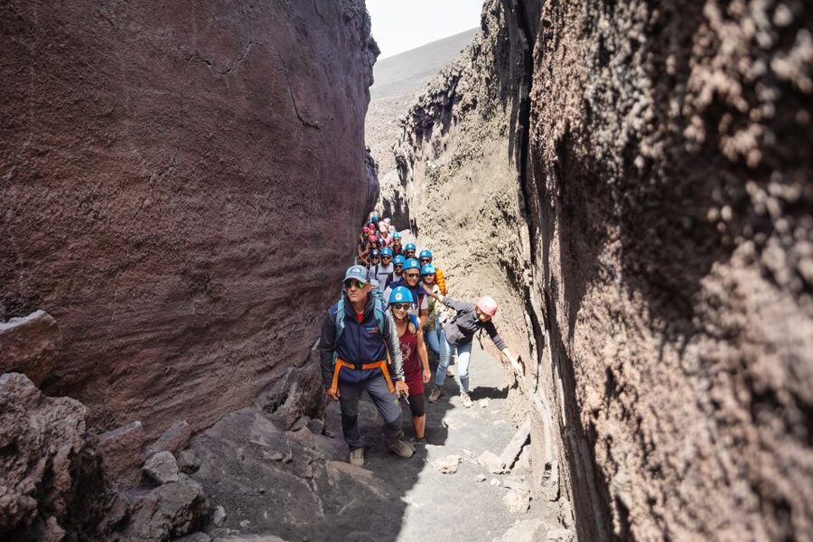 Mount Etna: Guided Volcano Summit Hiking Tour with Cable Car - Guides, pacing, and group experience