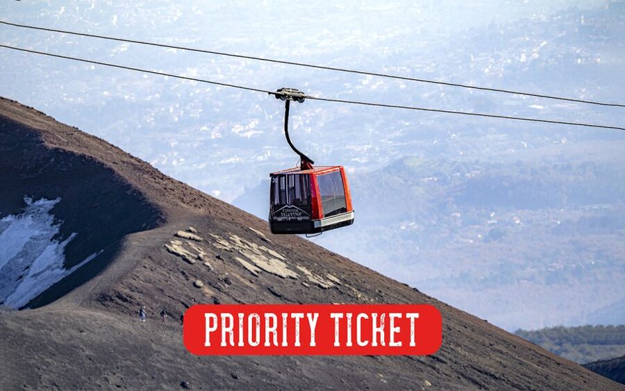 Mount Etna: Return Funivia dell'Etna Cable Car Ticket - Key points at a glance