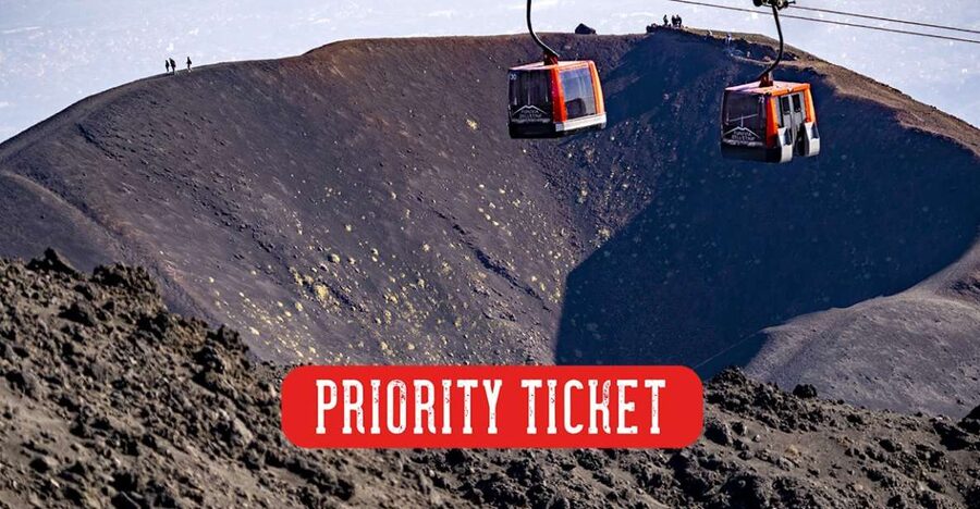 Mount Etna: Return Funivia dell'Etna Cable Car Ticket - Reaching Etna’s upper station at 2,500 meters