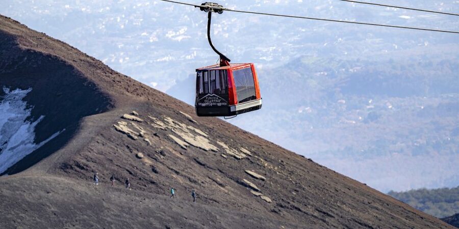 Mount Etna: Return Funivia dell'Etna Cable Car Ticket - The return journey is part of the experience
