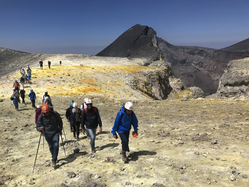 Mount Etna: Summit Crater Trek with Cable Car - Walking toward Bocca Nuova at 3,300 meters