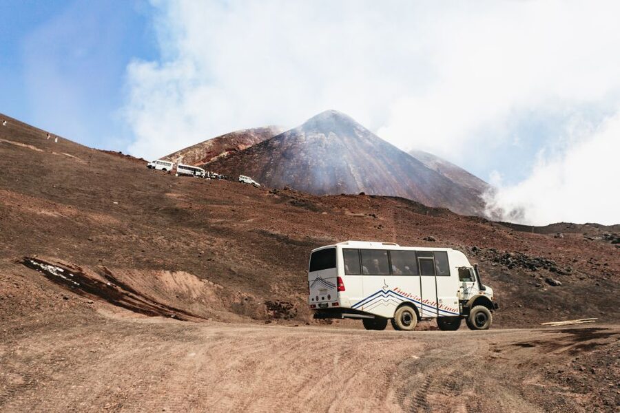Mount Etna: Summit Trek with Cable Car and snack included - The descent and final cable-car ride