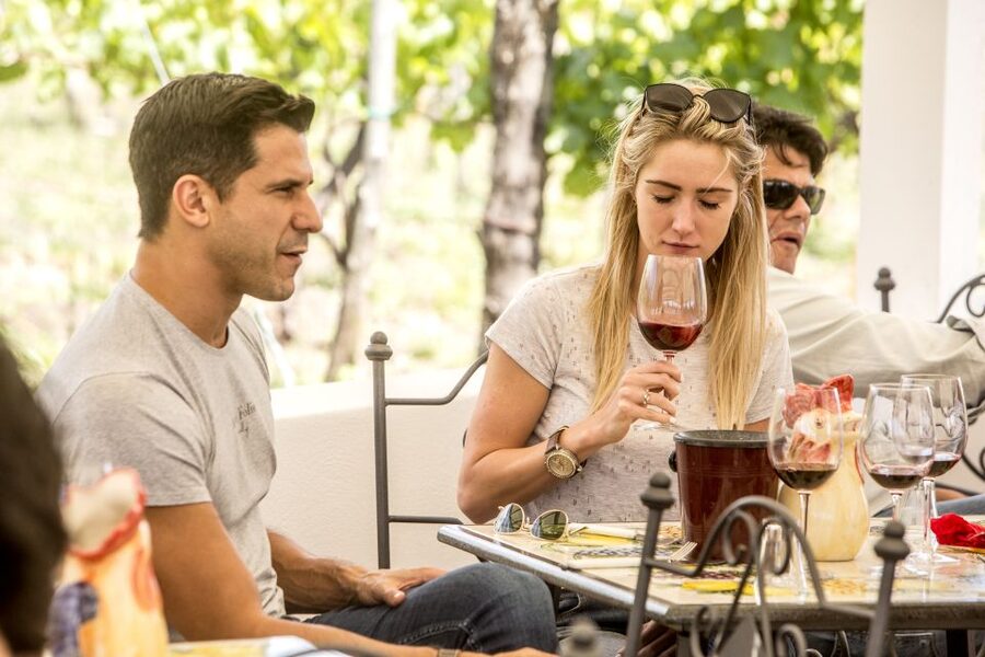 Mount Vesuvius: Vineyard Tour with Wine Tasting and Lunch - A local lunch with olive oil and pasta