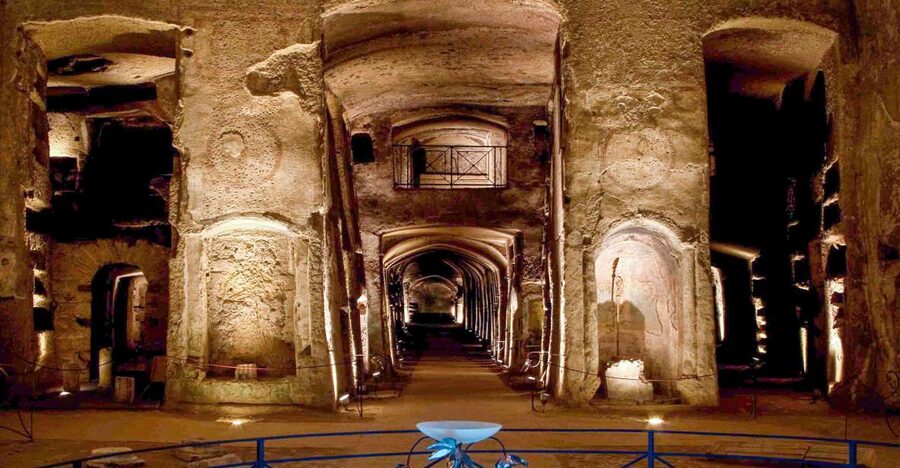 Naples: Catacombs of San Gennaro Entry Ticket & Guided Tour - The fourth-century basilica and St. Agrippinus