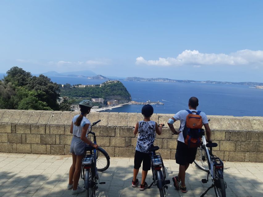 Naples: City Highlights Guided Bike Tour - Along the promenade toward Castel dell’ Ovo