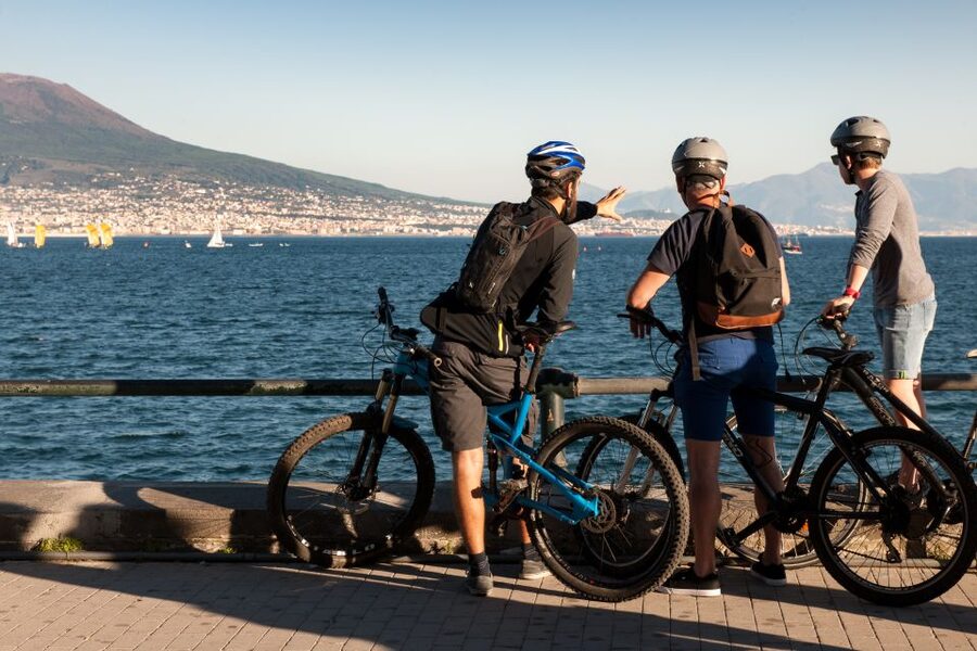 Naples: City Highlights Guided Bike Tour - Piazza del Plebiscito and the Royal Palace