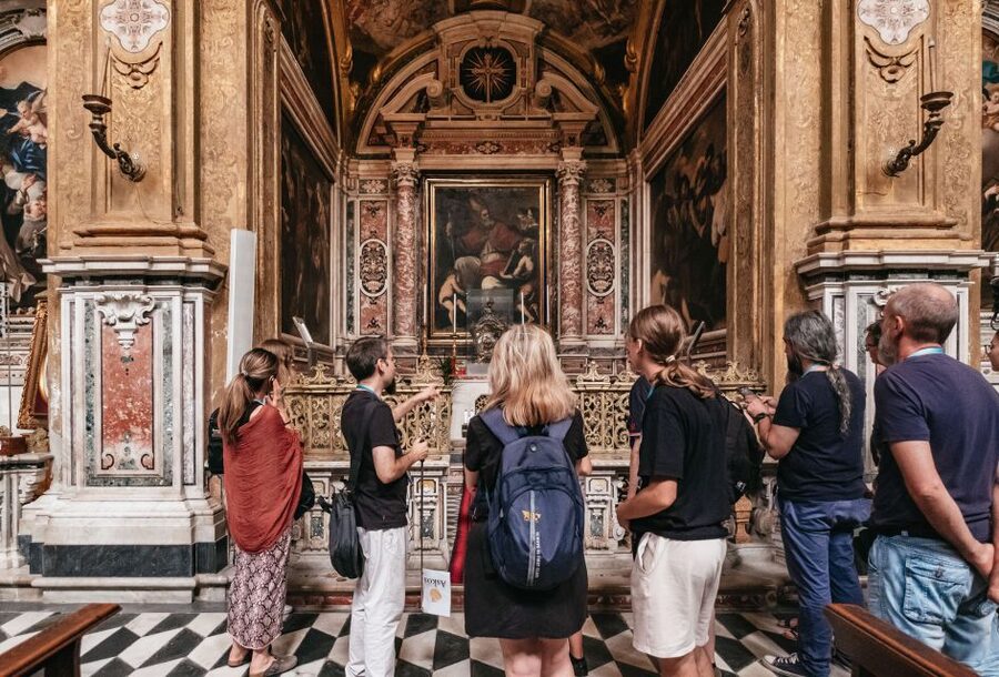 Naples: Downtown Tour with Veiled Christ & St Clare Tickets - Piazza Nilo and the city’s layered identity
