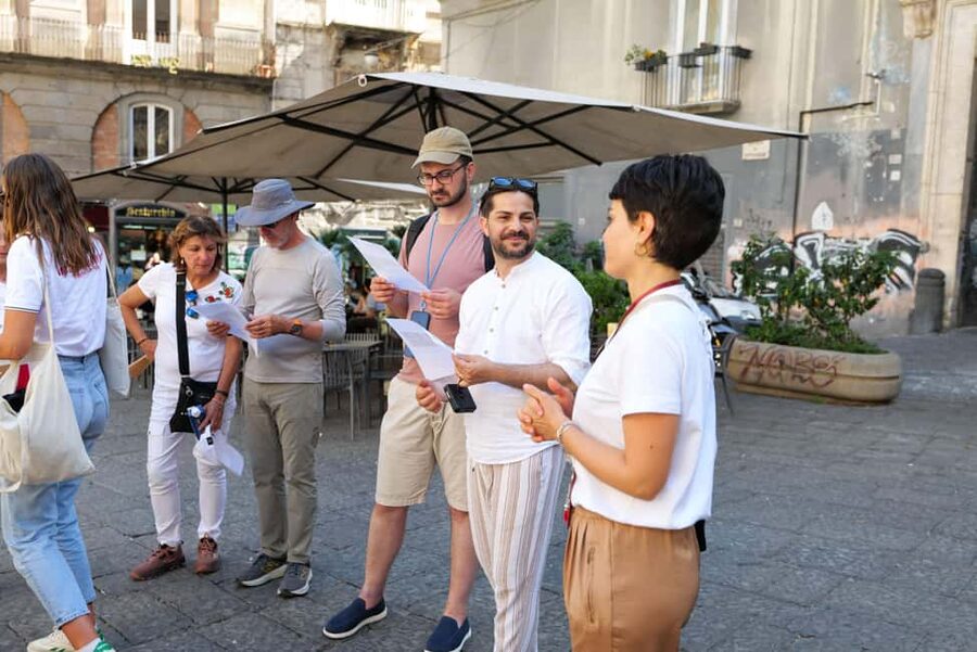 Naples: Historic Center and Sansevero Chapel Walking Tour - Piazza San Gaetano and San Gregorio Armeno