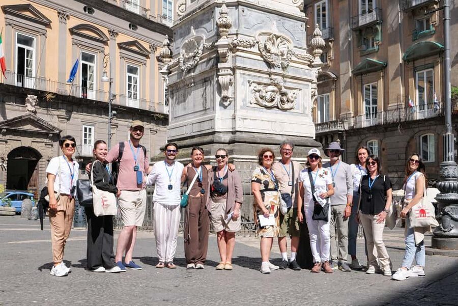 Naples: Historic Center and Sansevero Chapel Walking Tour - Entering Sansevero Chapel and seeing the Veiled Christ