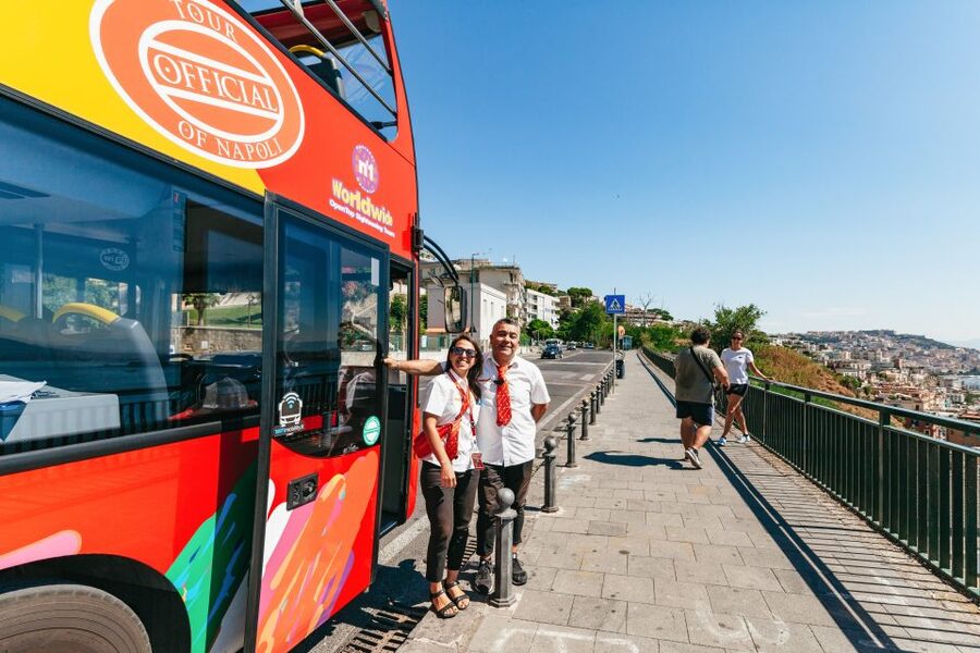 Naples: Hop-on Hop-off Bus Tour 24-Hour Ticket - Line B: The coastal ride to Posillipo