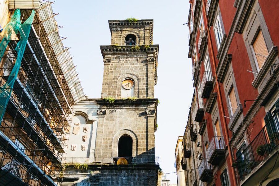 Naples: Old Town and Veiled Christ Tour - Starting among Greek walls at Piazza Bellini