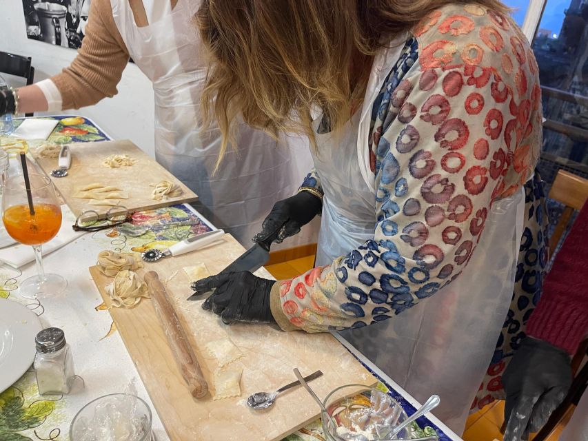 Naples: Pasta Cooking Class with Tiramisù and a Drink - Making tagliatelle, ravioli, and maltagliati